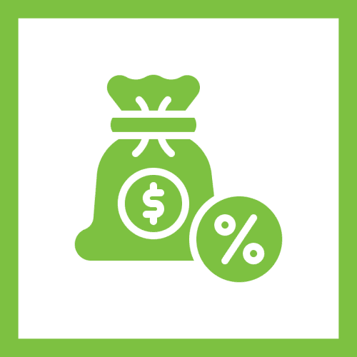 Green icon showing a camera and a clock symbol.